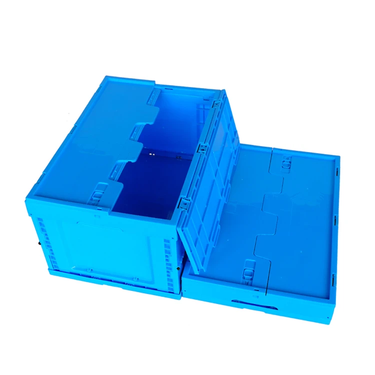 Uni-Silent Plastic 100% PP Warehouse Stackable Storage Containers Folding Plastic Turnover Crate Box