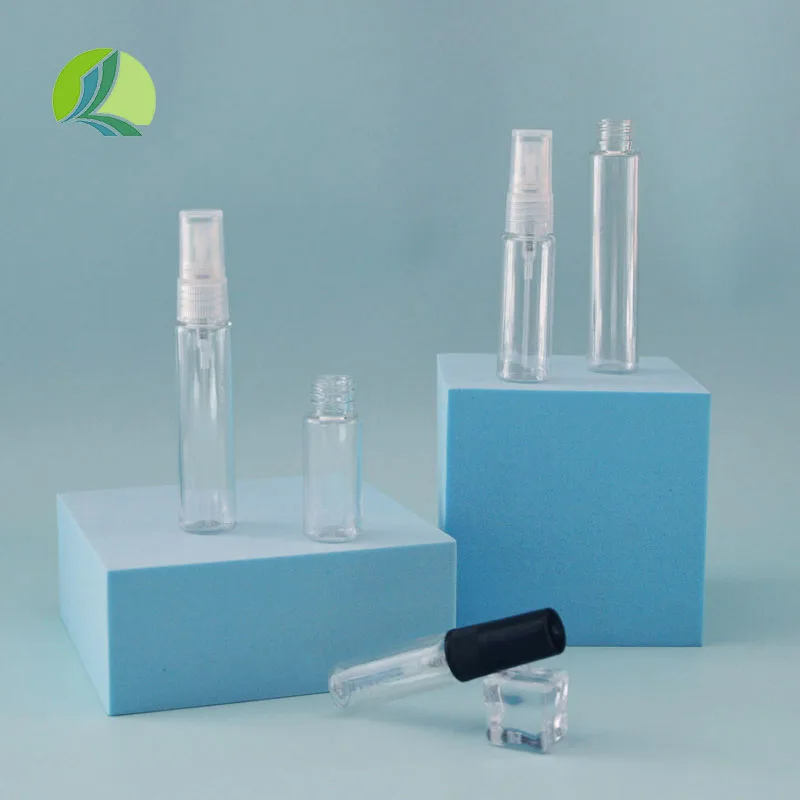 High quality 3ml 5ml 8ml 10ml 12ml PET Clear refillable Mini Perfume Mist Plastic pen Spray bottle