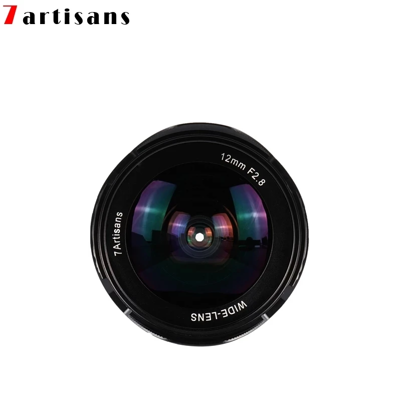 7artisans 12 мм F2.8 ручной объектив с фиксированным фокусным расстоянием APS-C макро камеры объектива Sony NEX E крепление Canon EF-M Fuji FX Macro