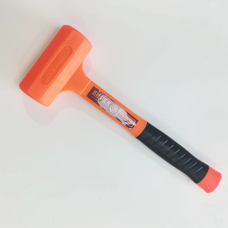 Installation hammer core with built-in steel ball wood floor tile tool non-elastic PVC rubber hammer