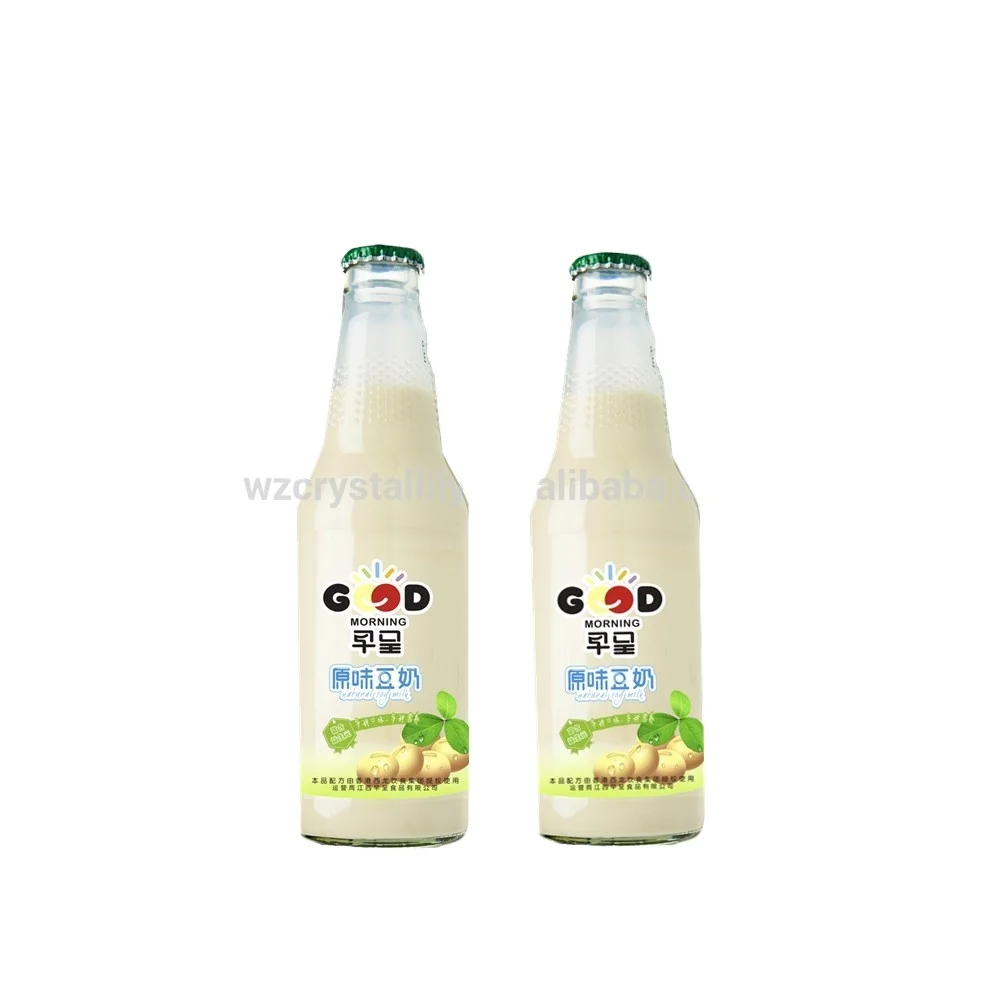 
300ml natural fresh squeeze soy milk with original flavor and oat flavor 