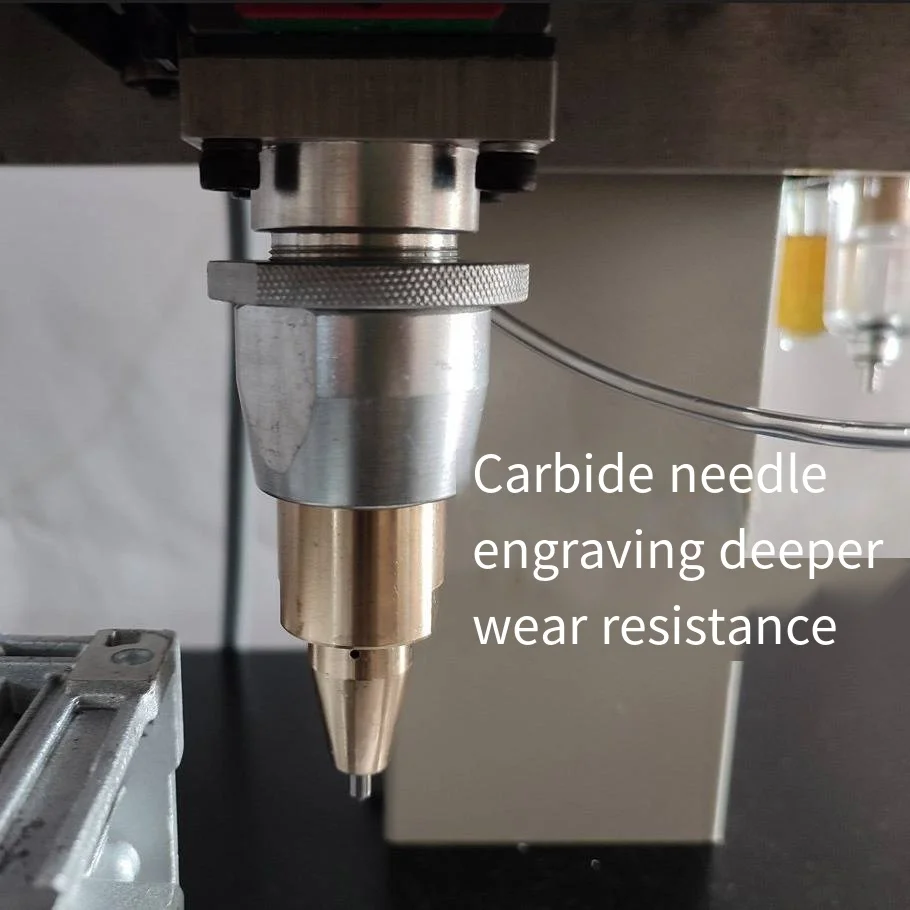 Three Axis Rotary Marking MachinePneumatic Metal-plasticsNameplate Date Digital Dot Marking MachineEngraving Marking Machine
