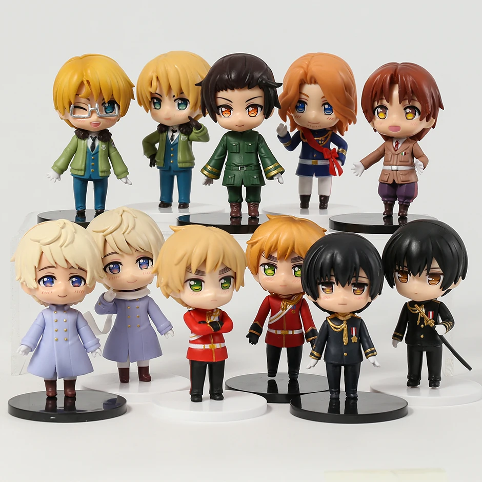 2 вида стилей с осью Power Feliciano Vargas Hetalia World Stars PVC Коллекционная модель игрушечная кукла аниме фигурки