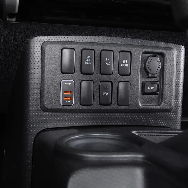 Car Charging Panel Modification Qc 3.0 Fast Charge Car Charger For Toyota Fj Cruiser