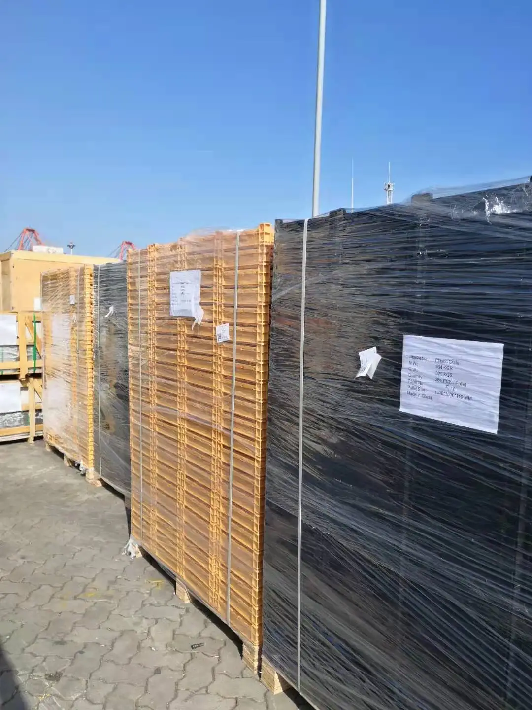 Collapsible crate plastic storage crate milk crate for sale