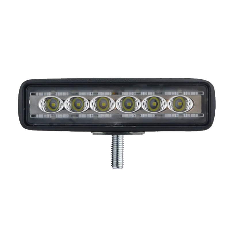 Двухцветный СВЕТОДИОДНЫЙ фонарь для внедорожника, полноприводного вилочного погрузчика, 54 Вт, 6 дюймов