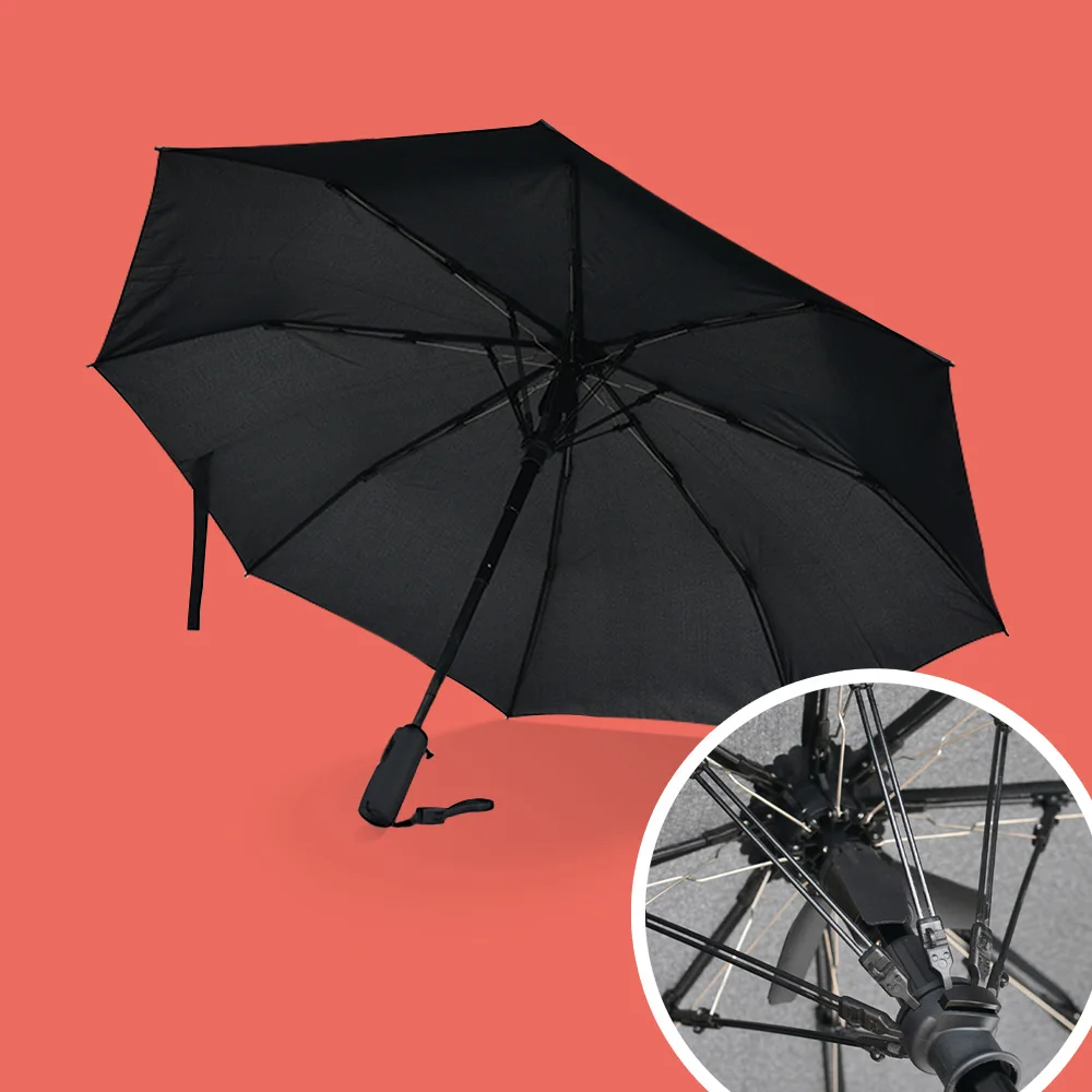 Fashionable Trend Fan Umbrella Showcases Your Personality