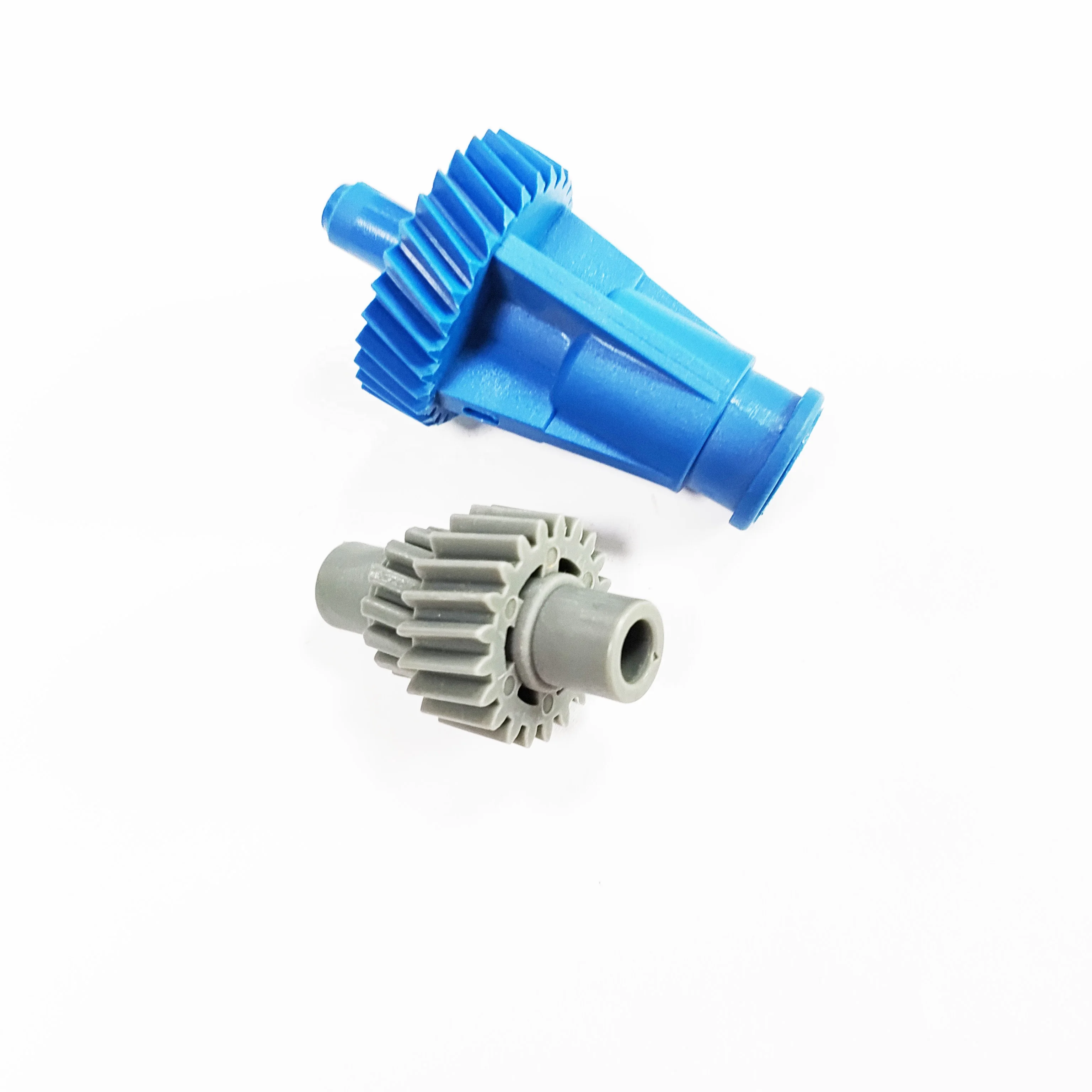 Nylon Gear Shaft Injection Molding Small Plastic Spur Two Stage Gear For Transmission Parts