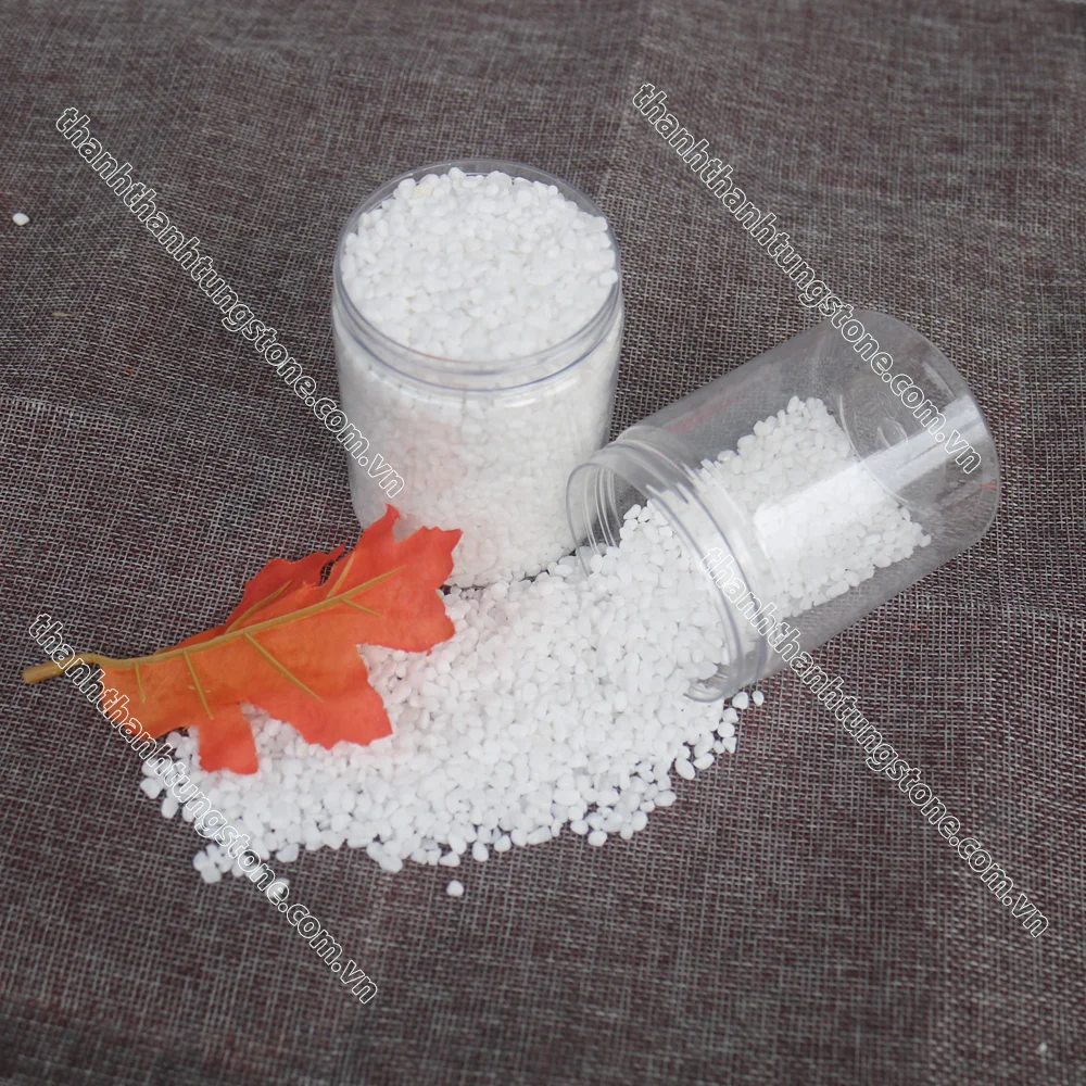 Белоснежные мраморные чипсы, камень, дробленый камень, Внешнее украшение, вьетнамский ландшафт, дешевый полированный шелковистый рис