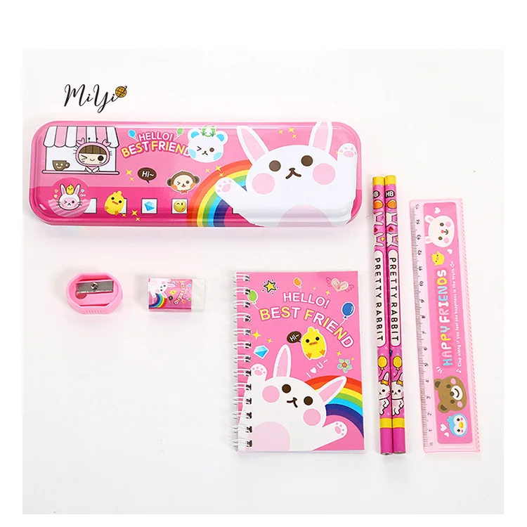 Оптовая продажа модные детские товары с единорогом милые quanzhou kawaii школьные блокноты канцелярские принадлежности подарочный набор товаров для магазина