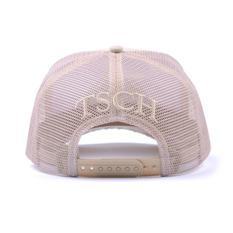 High quality trucker hats with logo, custom suede trucker mesh cap