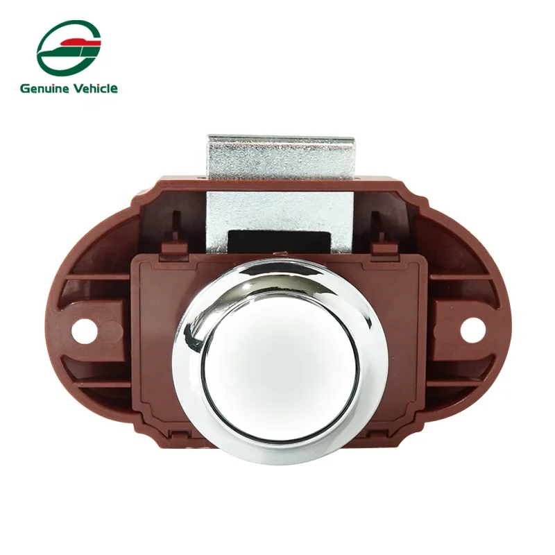 Genuine Vehicle Caravan Interior Cupboard Cabinet Mini Push Knob Lock Latch for RV Motorhome