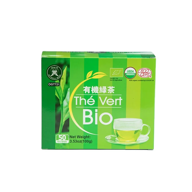 Горячая Распродажа, органический зеленый чай OGT721 премиум класса для ЕС из Фуцзянь