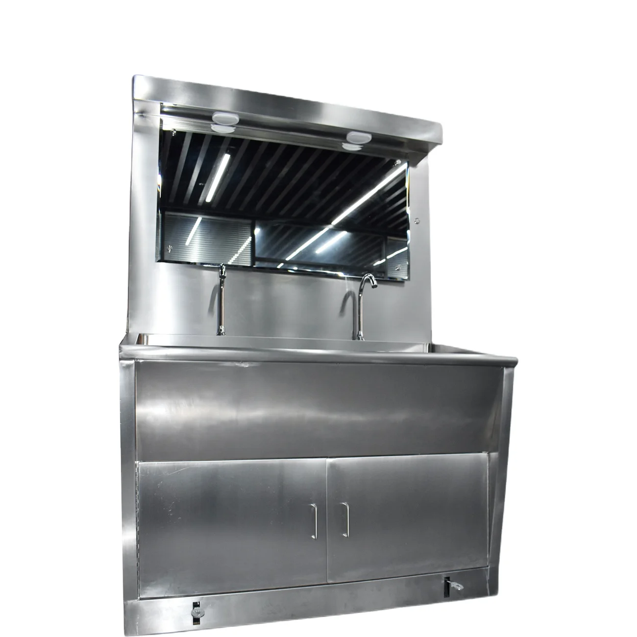 Medical Surgical Scrub Sinks Stainless Steel Hand Washing Sink For Hospital Operating Room