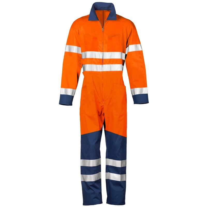 
ODM service Nomex FR Coverall with HI-VIS 