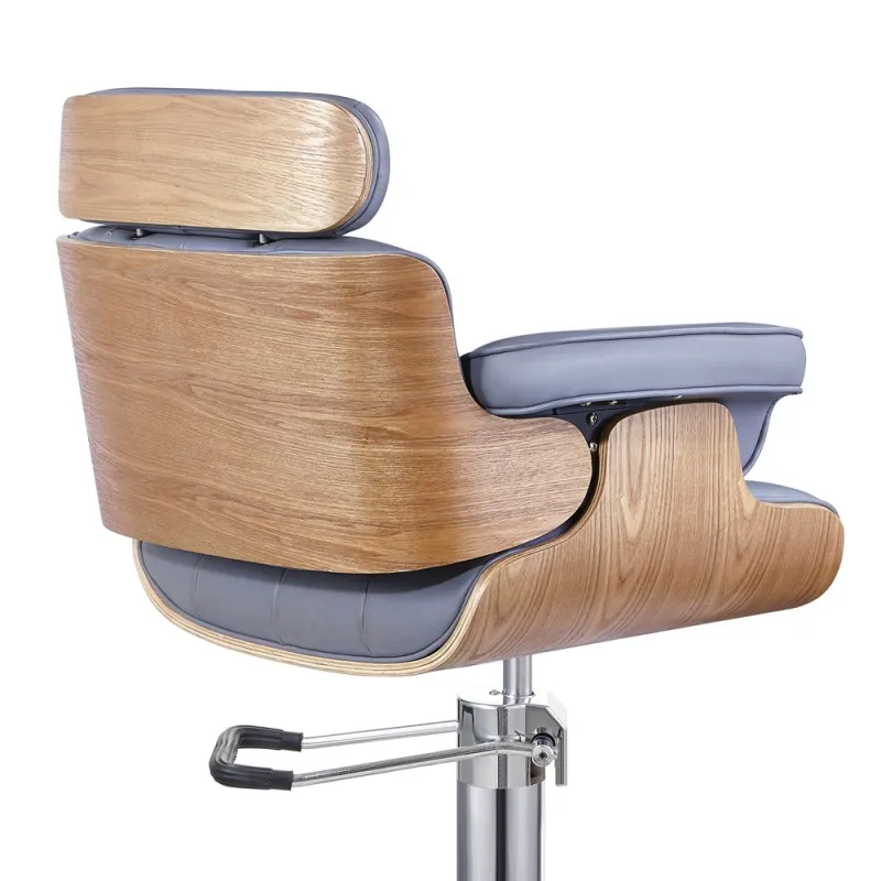 High quality luxury wooden salon hairdressing chair cheap barber chair