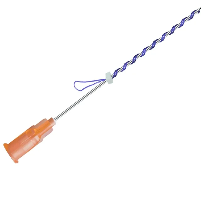 PCL  Thread/ PLCL / PLLA  Thread Lifting Cog  Type 3D W needle   18G 100mm Lift Face