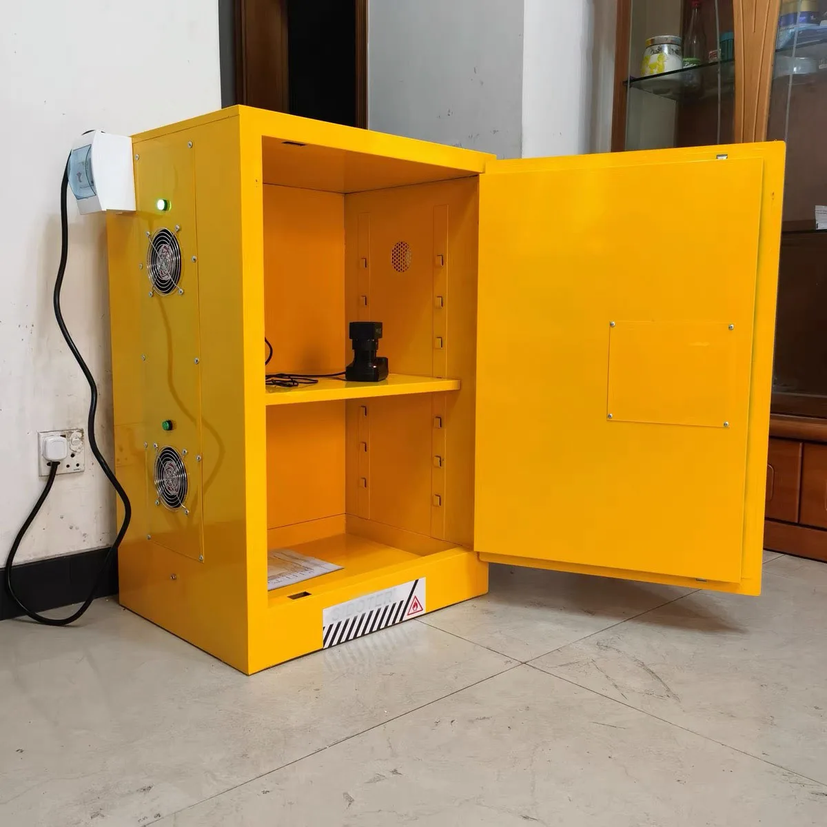 Custom Lithium Battery Explosion-proof cabinet Double wall box