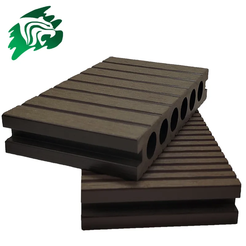 WPC BLACK PLASTIC COMPOSITE DECK GARDEN WOOD DECKING
