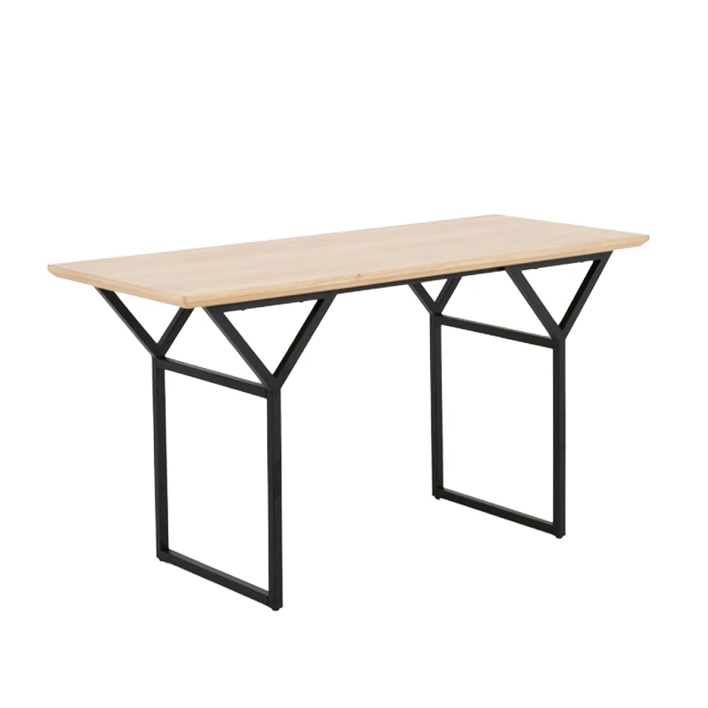 Оптовая продажа с фабрики, высокий стол с металлической рамой, стоячий компьютерный стол для дома и офиса