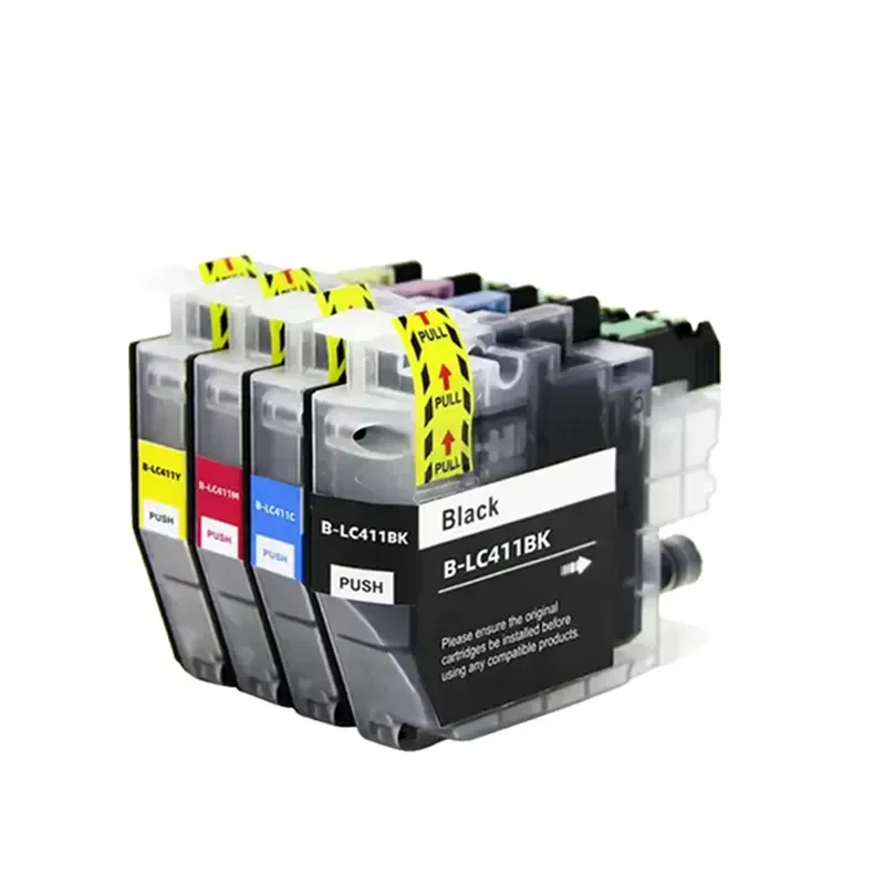 PCI LC411 LC 411 Premium Color Compatible Inkjet Ink Cartridge for Brother DCP J526N J914N J926N J1800N J1800DW MFC J739DN