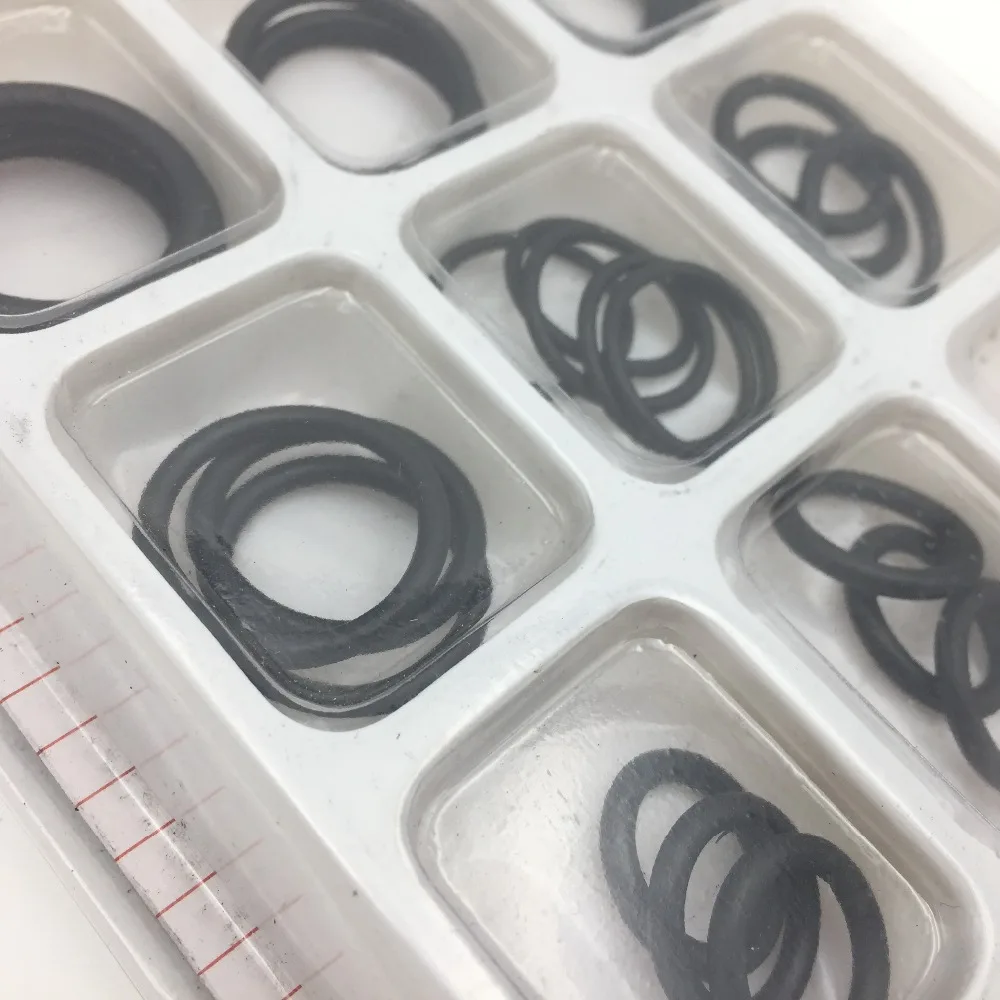 black rubber seal o-ring 419pc O-Ring Assortment Set |Metric Kit Automotive Seal Rubber Gasket