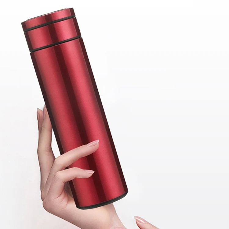 New Smart Thermos Flask 304 Stainless Steel Business Gift Temperature Measuring Cup Temperature Thermos Flask Custom Logo