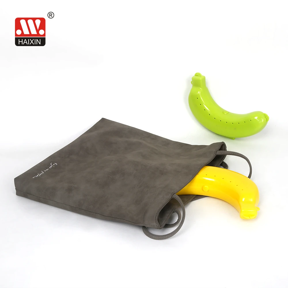 Cute Plastic Fruit Banana Protector Box Holder Case Lunch Container Storage