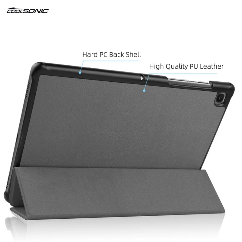 China Factory Classical Trifold Shockproof PC Leather Case Tablet For Lenovo Tab M10 HD(2nd Gen) TB-X306X/F
