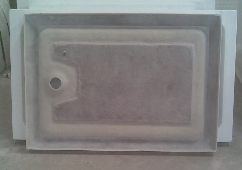 KMRY Customizable Size Rectangle Acrylic Bathroom Shower Base,Rectangle Bathroom Shower Tray For Shower Enclosure Room