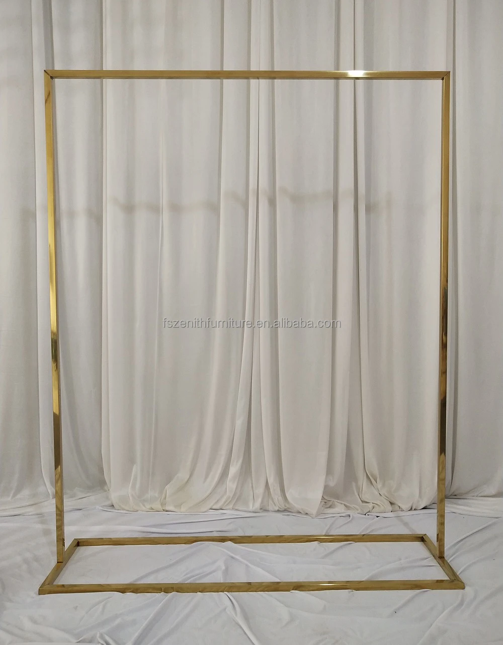 Event Decor Metal Display Frame Welcome Sign Stand for Front Door Standing