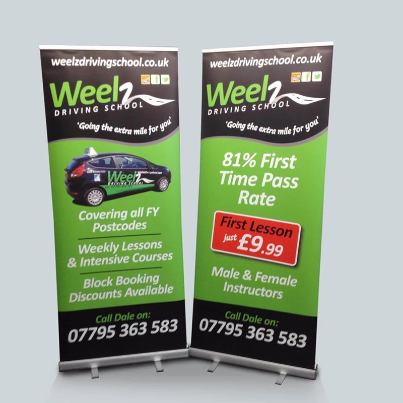 Trade show advertising Material Pull Up Display Rollup banner Promotion Poster