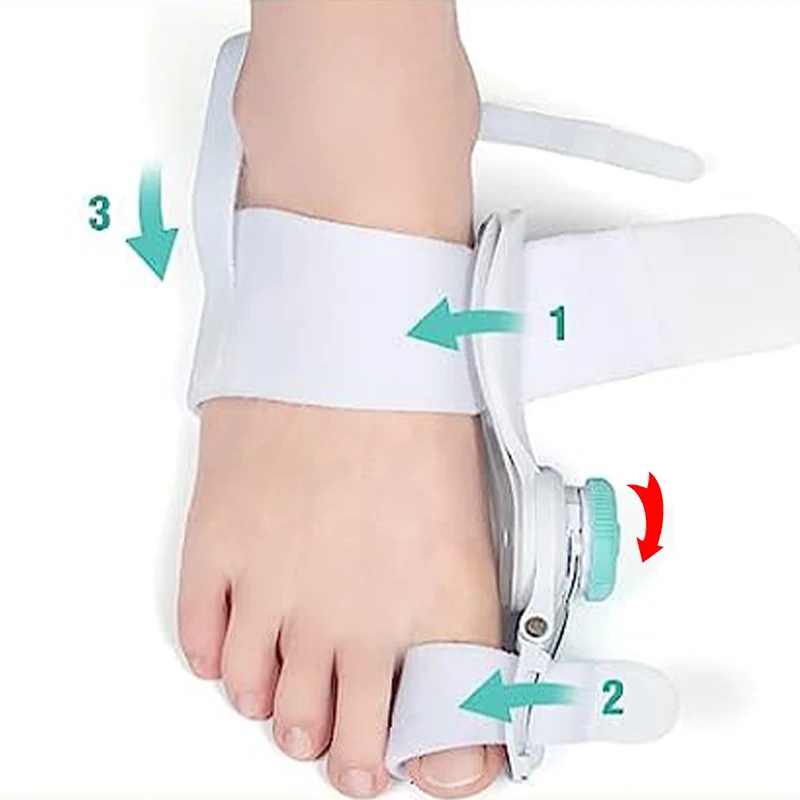 2023 Best Selling Adjustable Toe Separator Thumb Valgus Orthotics Bunion Corrector Big Toe Fixation Orthotics For Man And Woman