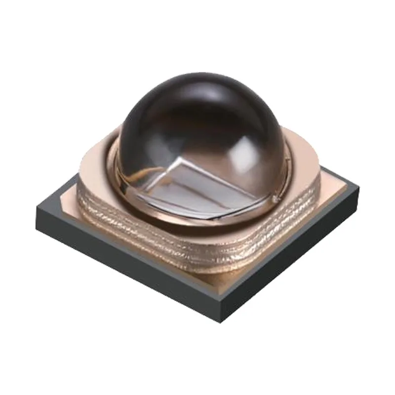 OEM ODM wavelength hight power 1W 2W 3W uva SMD LED light 365nm 380nm 395nm 3535 Purple uv led chip manufacture