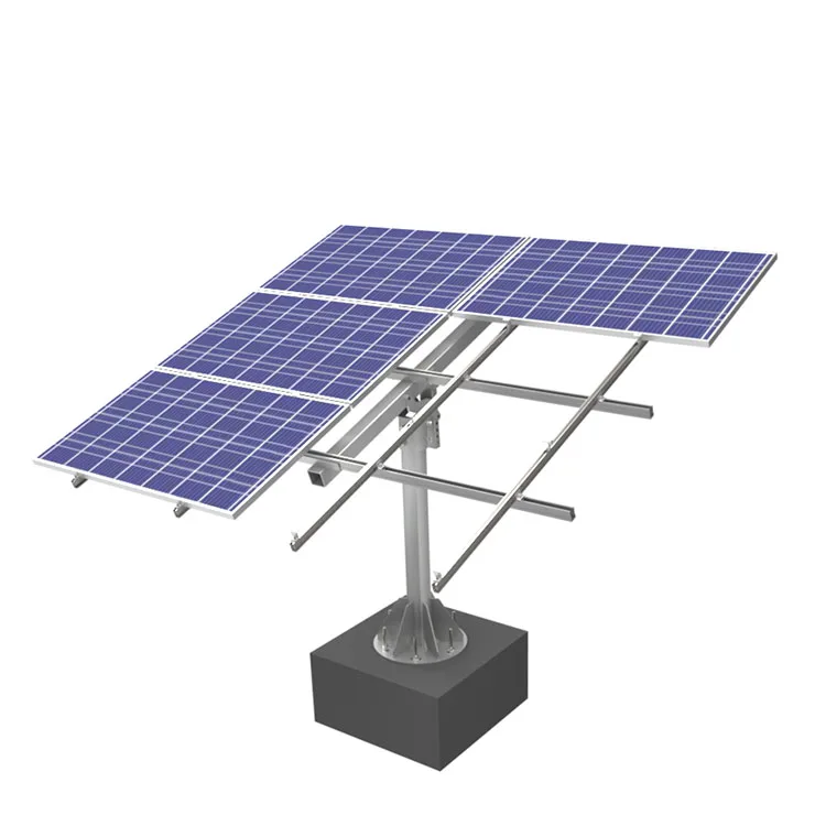 Wholesale Solar Mounting System Single-Column Ground with Adjustable Angle for Power Plants