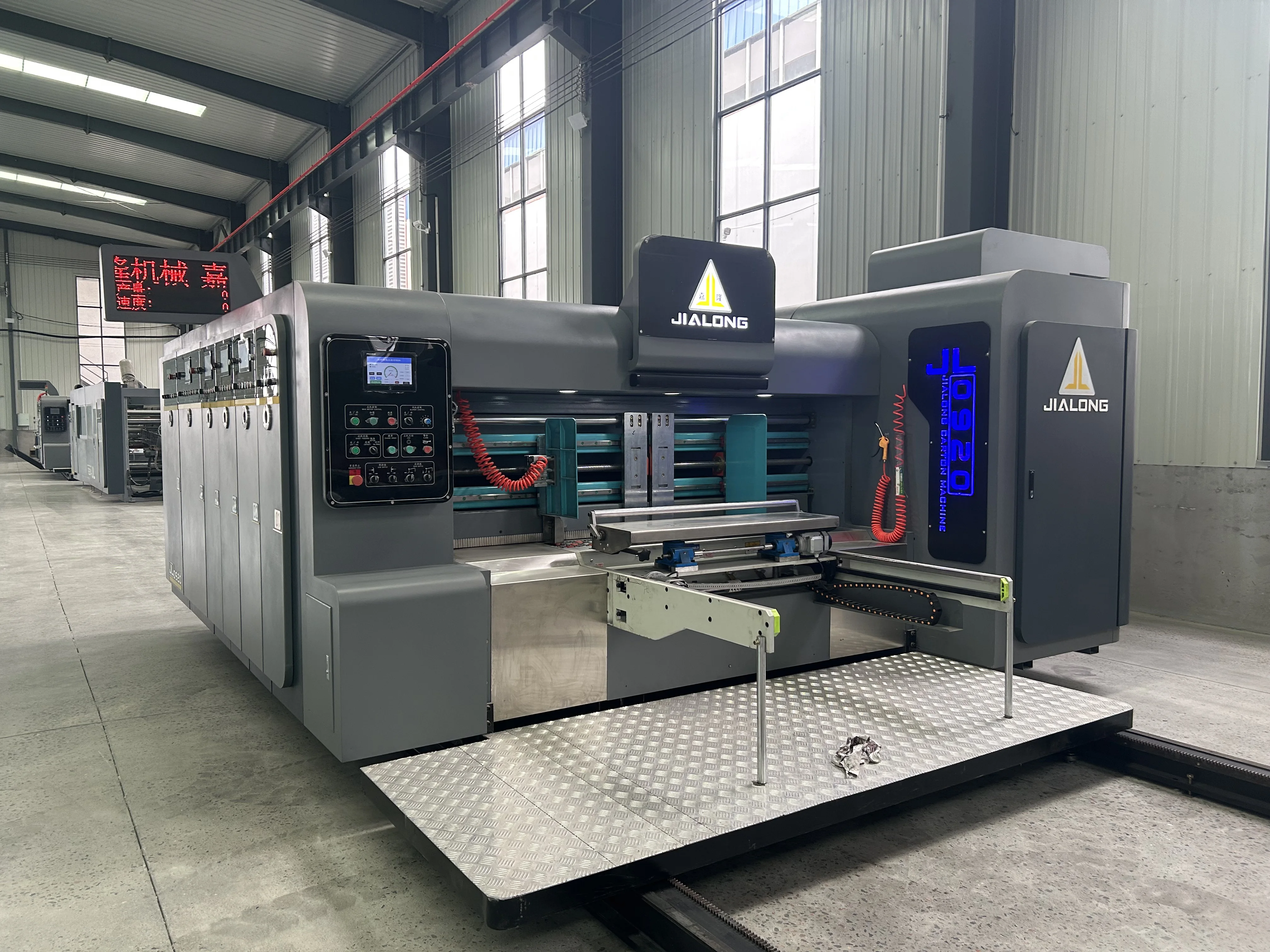 Carton making machine FFG line automatic flexo folder gluer for corrugated cardboard printing rotary die cutter slotter machine