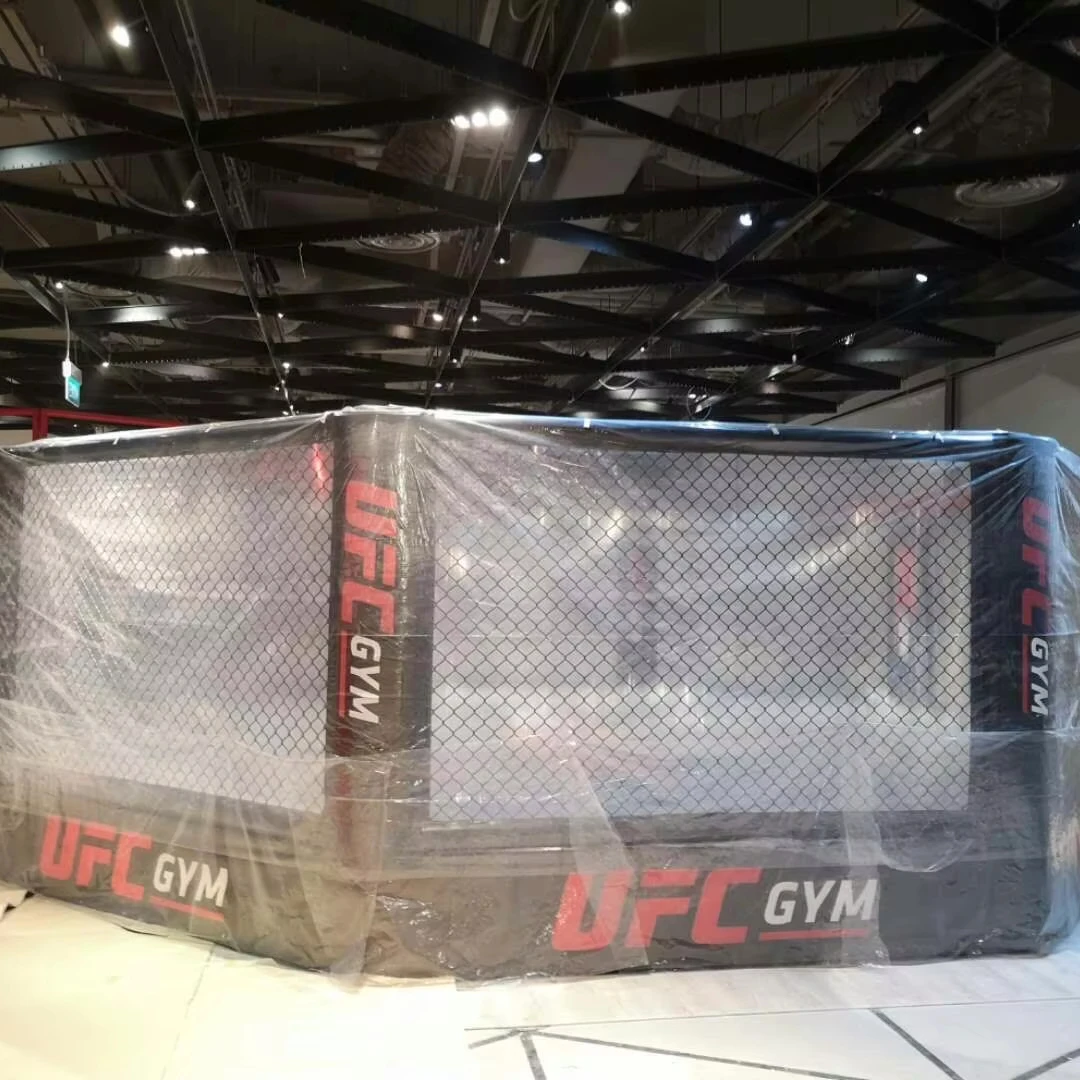 Octagon MMA Cage Competition Standard Elevated MMA Cage Hexagon MMA Cage Panel For Mixed Martial Arts