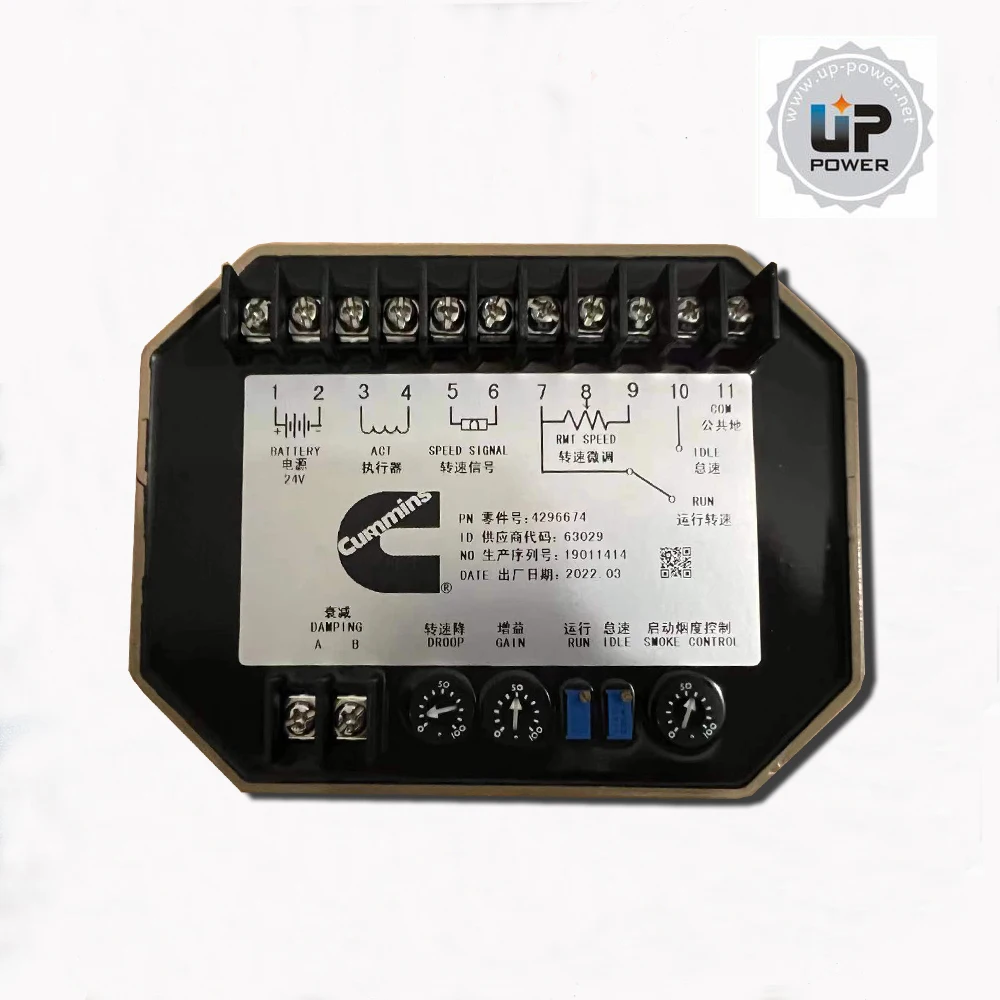 Genuine Engine Parts for CumminsECM Electronic Speed Controller  4296674 Electronic Governor KTA38