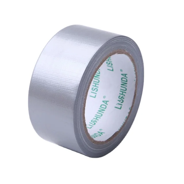 white Double side cloth tape carpet duct tape PE mesh tape 190 micron