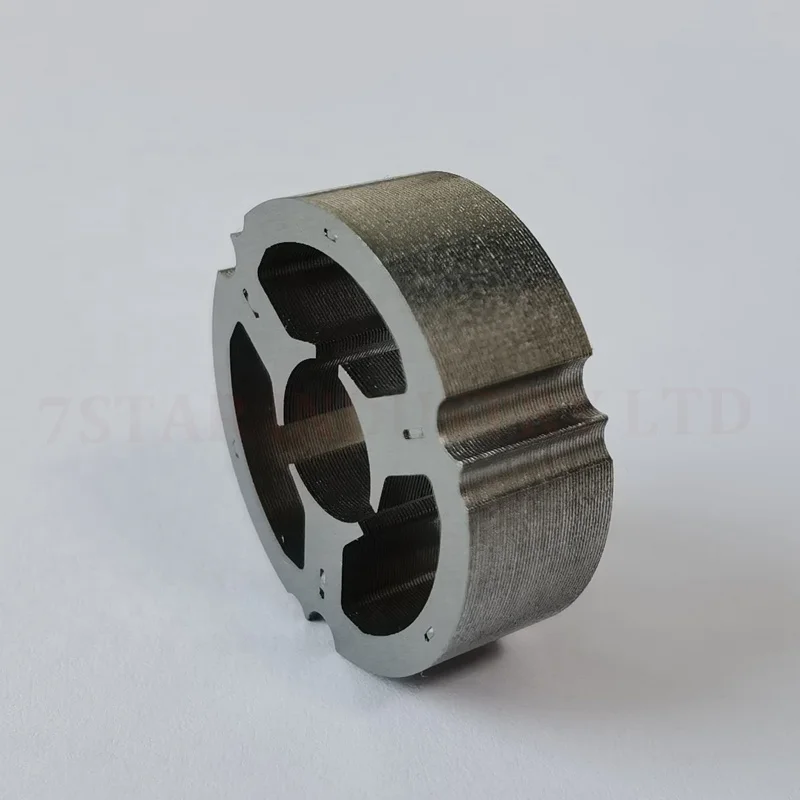 3 pin silicon steel laminated dust catcher motor stator core