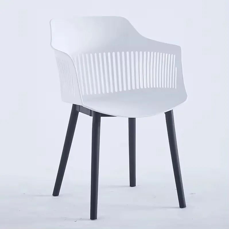 Hot Sale Modern Fashion Contemporary Kitchen Room Dinner Chair OEM Colors PP Plastic Dining Chairs