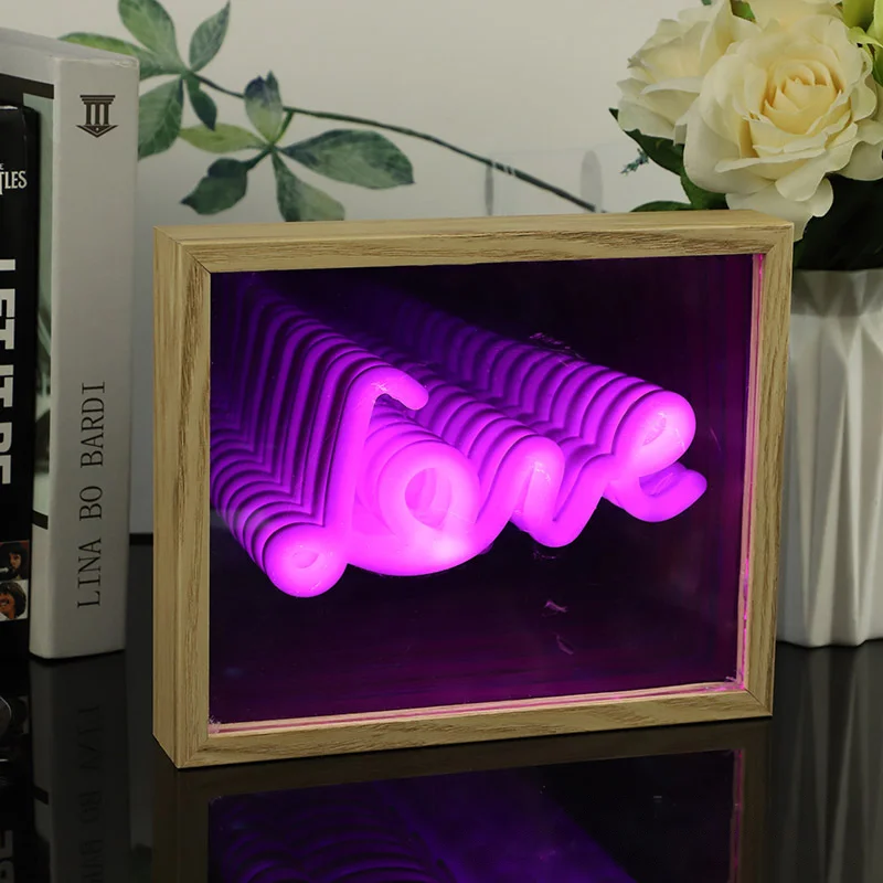 led tunnel logo customized decorative wall panels anime light box acrylic sheet neon led cute things led letter sign