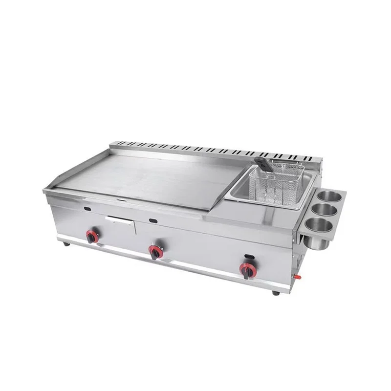 Low-Cost Hotel and Restaurant Gas Grill and Deep Fryer Service Equipment