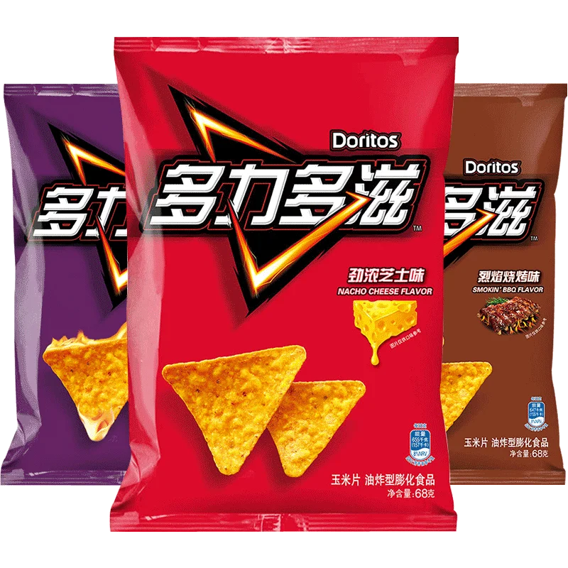 Экзотические закуски, оптовая продажа, пикантные чипсы Tortilla, мешок Nacho 68 г, чипсы Tortilla со вкусом Taco