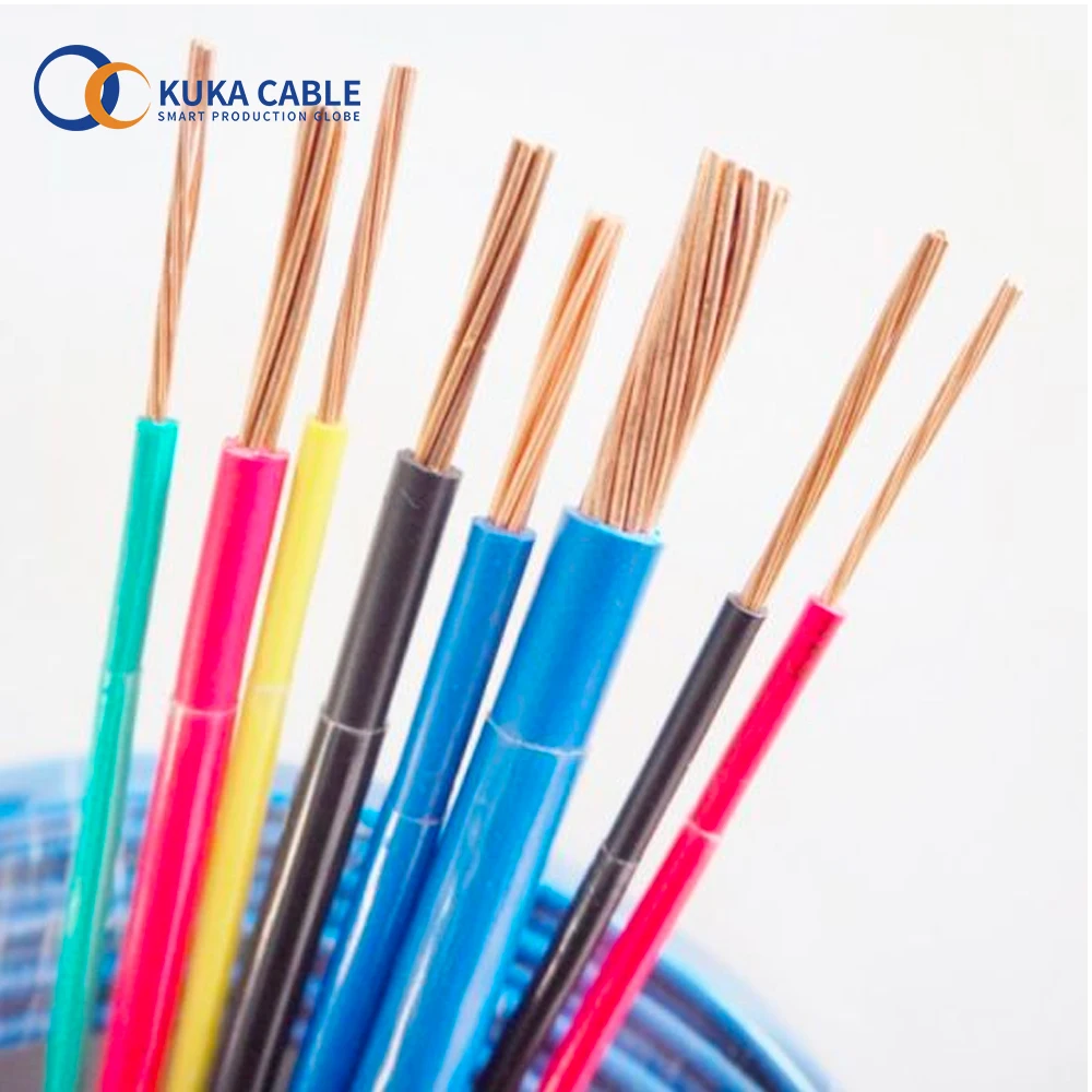Philippines Thhn Cable Copper Electrical Cable 100mm2 250mm2 Thhn Wire PVC Customized Solid Insulated Wire Pure Copper 450/750v