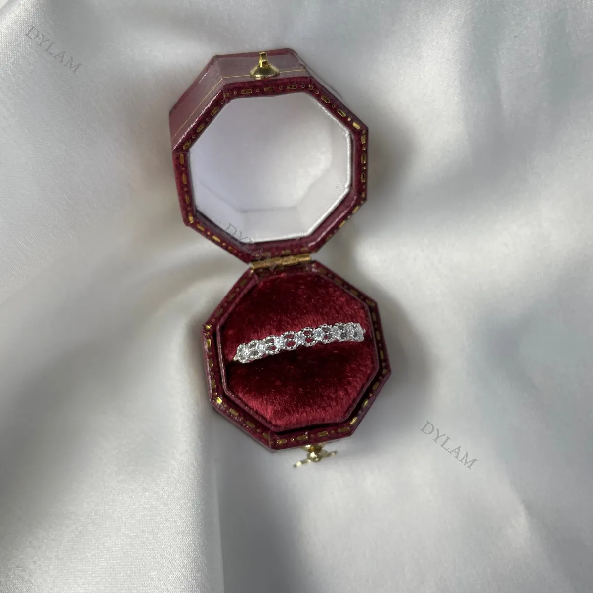 Dylam Jewelry In Stock Latest New Design Low MOQ Hot Selling High Quality Beauty Dainty S925 Sterling Silver Women Rings