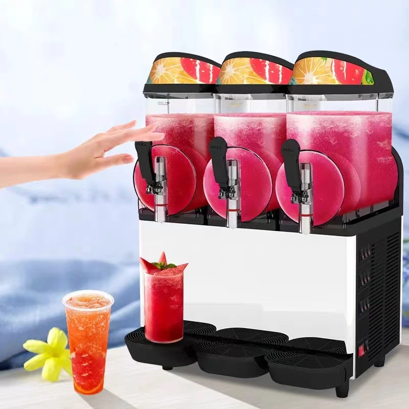 Commercial 3 Flavor Soft Ice Cream Machine For Sale