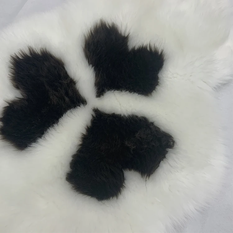 High Quality Carpet fluffy faux fur rug Length of wool 6-12cm