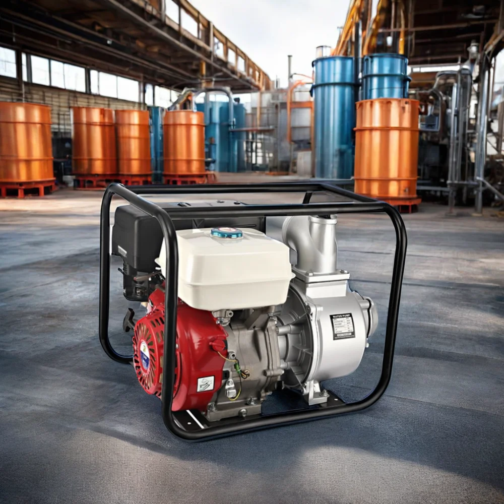 QL-40 High-Efficient 4 Inch 389CC Petrol Gasoline Centrifugal Pump 8.2kw Agricultural Irrigation Aluminum Pump 389CC 8.2kw