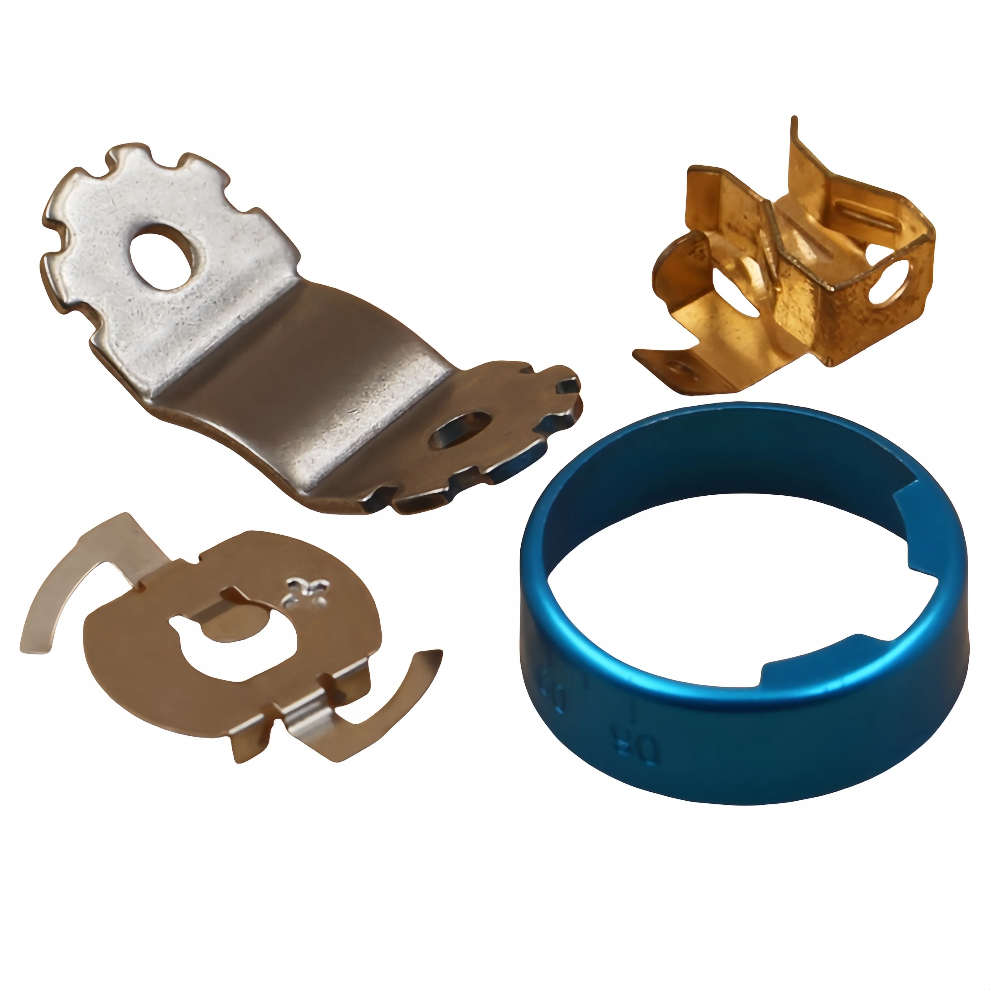 Sheet metal processing sheet metal box candle lids frame coaster tray 360 full protective metal phone case buttons for clothes